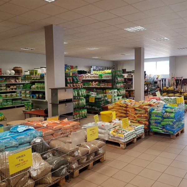materiał nasienny w sklepie ogrodniczym
